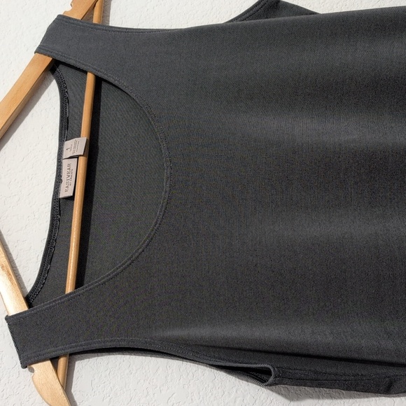 Easywear By Chico's Layering Tank Top Dark Gray Size 1/(8) - Picture 2 of 6